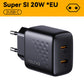 Зарядний пристрій VOLTME USB Type C 20W швидка зарядка Quick Charge для iPhone 13 12 Pro Max PD швидка зарядка для Xiaomi Samsung Huawei