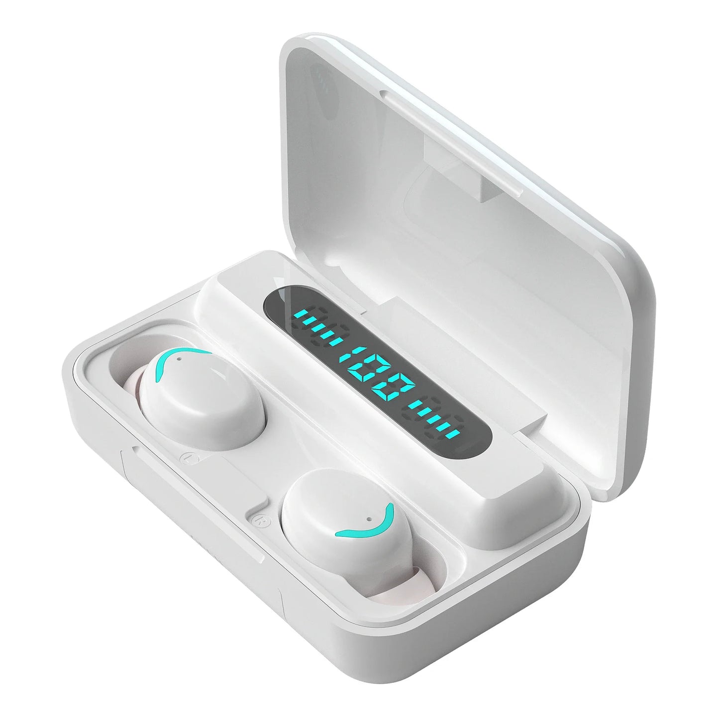 Нова модель вибуху F9 бездротові Bluetooth навушники TWS з індикацією заряду, сенсорним керуванням, водонепроникні навушники-капсули F9 5C