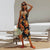 Summer New Women Sexy Sling Pocket Button Dot Beach Dress 2024 Female Bohemia Holiday Retro Fashion Solid Color Women's Clothing