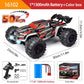 1:16 4WD RC автомобіль 70 км/год або 50 км/год з LED пультом дистанційного керування, високошвидкісний дрифт-монстр 4x4 вантажівка для дітей проти Wltoys 144001 іграшки