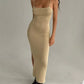 Cryptographic Sexy Backless Bandage Knitted Dress Elegant Outfits for Women Sleeveless Club Party Birthday Slip Dresses Clothes