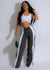 Wide Leg Jeans Cargo Pants Sexy Women High Waist Elegant Streetwear Denim Casual Straight Trousers