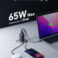 Зарядний пристрій Anker 735 65W GaN GaNPrime швидкий USB Type C зарядний пристрій для телефону швидка зарядка зарядний пристрій Type C для iPhone 15/15 Pro
