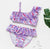 2-8Y New Fashion Kid Unicorn Design Bikini Set Lovely Two Pieces Child Swimwear Cute Girl Flouncing Swimsuit Summer Beachwear