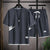 Men's casual sports suit, Korean style short-sleeved shirt + quarter pants, fashion high-end two-piece set, new summer 2025