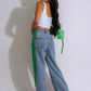 Wide Leg Jeans Cargo Pants Sexy Women High Waist Elegant Streetwear Denim Casual Straight Trousers