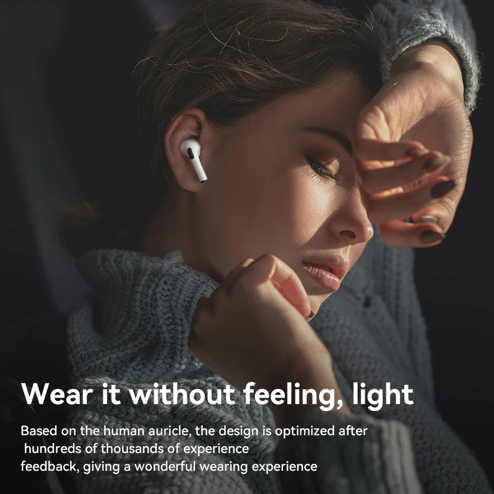 HOCO EW60 Бездротові Bluetooth Навушники Спортивна Гарнітура 5.3 З Низькою Затримкою 3D Об'ємним Звуком Сенсорні Навушники
