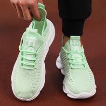 Men's Summer Flat Shoes Breathable Mesh Fashionable Casual Shoes Outdoor Multifunctional Jogging Training Tennis Sports Shoes