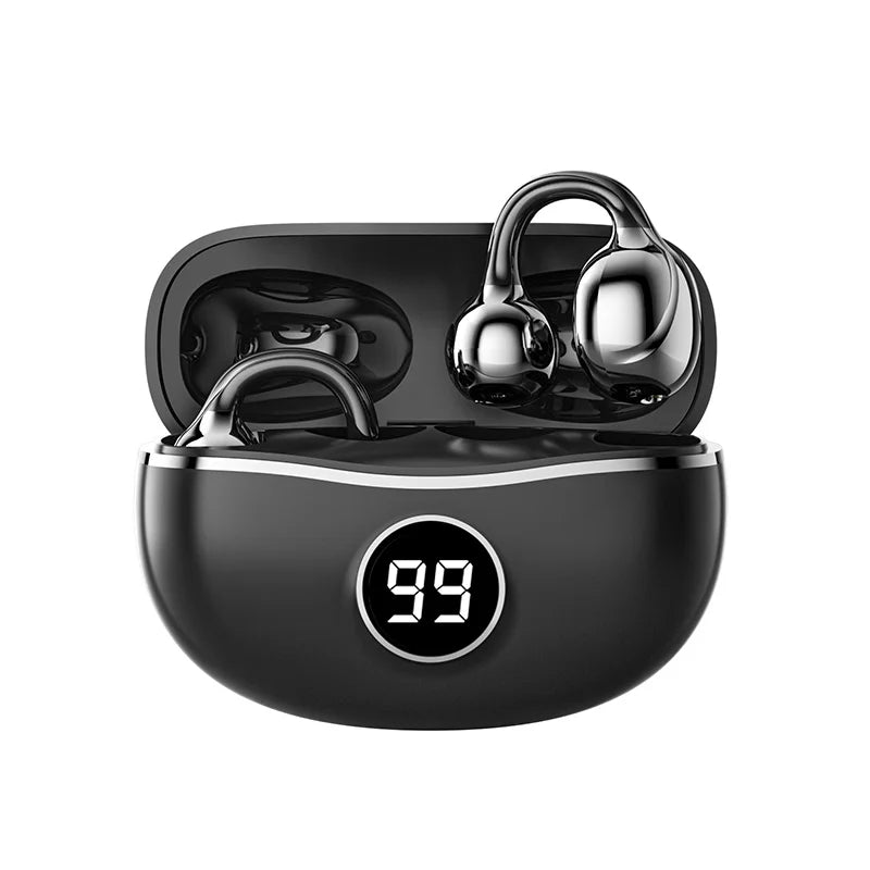 Бездротові Bluetooth навушники Xiaomi Redmi з кістковою провідністю, гарнітура HiFi, навушники-вкладиші з LED цифровим дисплеєм та сенсорним керуванням для смартфона