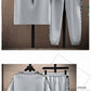 Summer Men's Trousers Tracksuit 2 Piece Set Fashion Tops Tees Ice silk Short Sleeve T Shirt+Pants Vintage Casual Sweatpants