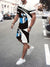 Hawaiian Coconut 3D Print Fashion Crew Neck Men's Suit Everyday Casual Short Sleeve And Shorts Harajuku Street Fashion Suit