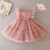 HETISO New Baby Girl Baptism Dresses Toddler Christening Gowns Children's Clothes Summer Birthday Wedding Dress for Newborn 3-24