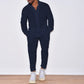 Europe and the United States men's new casual suit men's 100% cotton monochrome autumn fashion home loose long-sleeved shirt