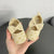 Cute Bear Soft Sole Comfortable Sandals for Infants and Toddlers Baotou Anti Kick First Step Shoes 0-18 Months