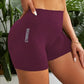 Women High Waist Workout Shorts Yoga Short Pant