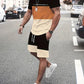 Hawaiian Coconut 3D Print Fashion Crew Neck Men's Suit Everyday Casual Short Sleeve And Shorts Harajuku Street Fashion Suit