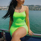 Summer Spaghetti Strap Mini Dress 2025 Women Sexy Bodycon Club Party Dresses Short Female Camisole Solid Black Sheath Sundress