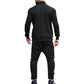 Casual Tracksuits Mens Autumn Fashion Side Striped Jackets And Pants Two Piece Sets For Men Sports Fitness Sweatsuits Streetwear