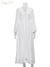 Clacive White Sexy Single-Breasted Women'S Dress 2022 Elegant Short Sleeve V-Neck Party Dresses Lady Casual Slim Midi Dress
