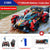WLtoys F1 Drift RC автомобіль з LED підсвіткою, музикою, 2.4G радіокеруванням жестами рукавички, спреєм, трюковий автомобіль 4WD, електрична іграшка для дітей