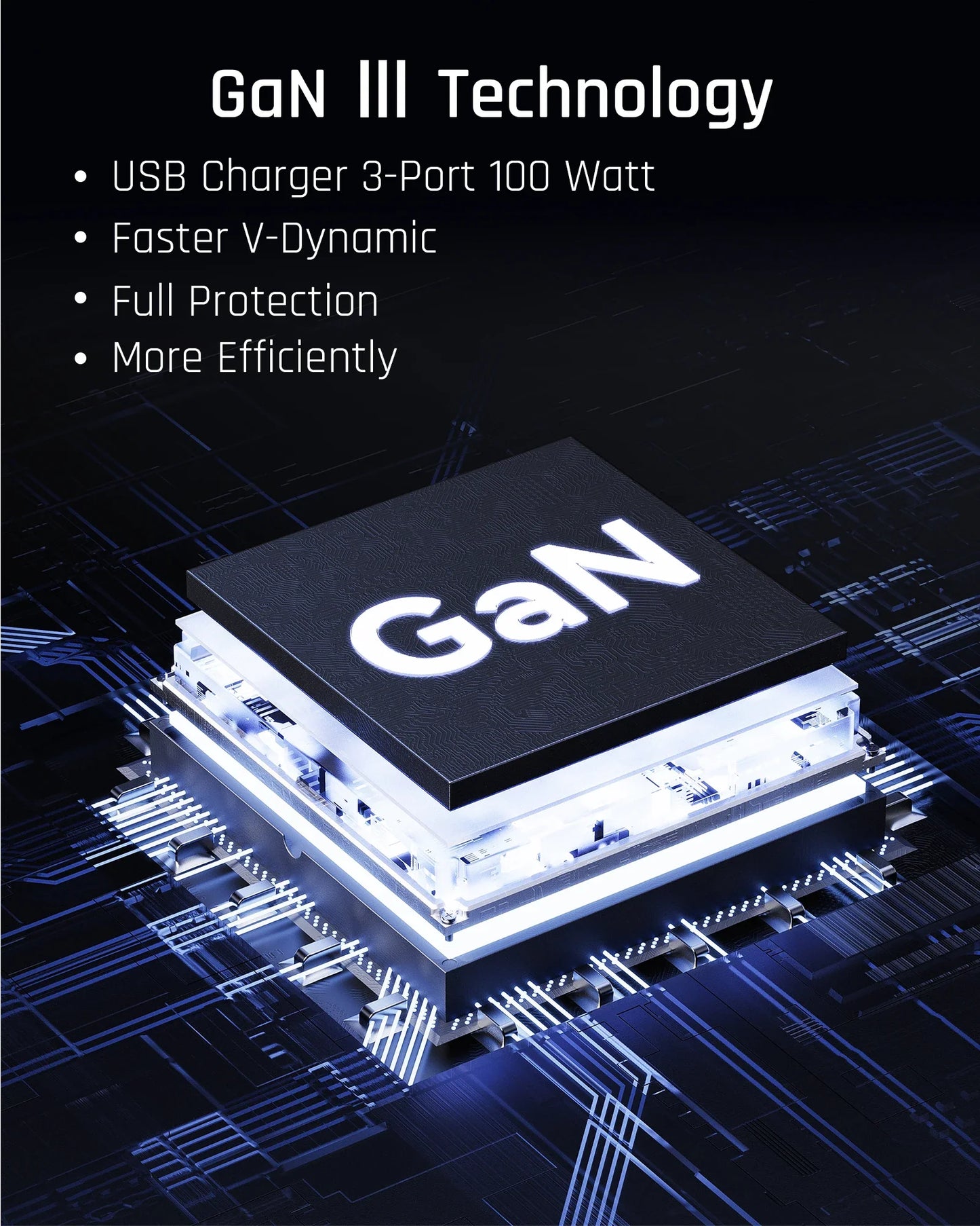 Зарядний пристрій VOLTME 100W GaN для Macbook, планшета, USB Type C, швидка зарядка для iPhone 15 14 13 12, Quick Charge 4.0 3.0