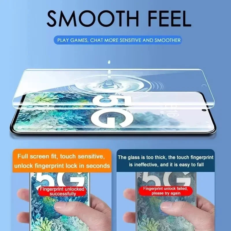 5 шт. гідрогелева плівка для Samsung Galaxy S21 S22 S20 S23 S24 Ultra S10 S9 S8 Plus FE Захисна плівка для екрану Samsung Note 20 10 9 Plus