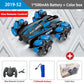WLtoys F1 Drift RC автомобіль з LED підсвіткою, музикою, 2.4G радіокеруванням жестами рукавички, спреєм, трюковий автомобіль 4WD, електрична іграшка для дітей