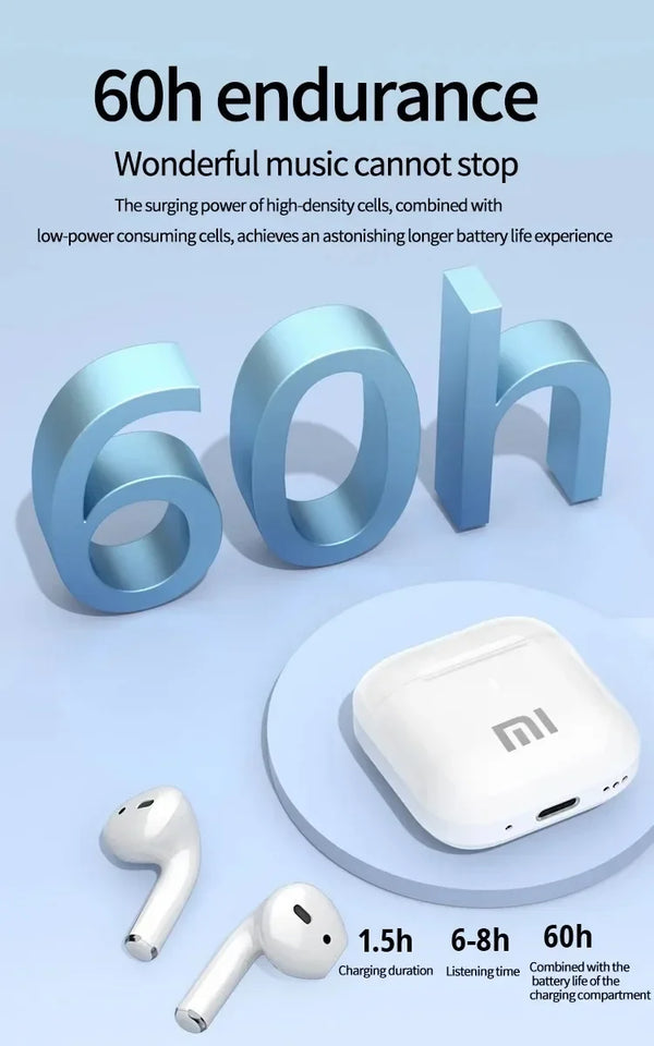 XIAOMI AP05 True Wireless Earphone Buds5 HIFI Stereo Sound Bluetooth 5.3 Навушники MIJIA Sport Earbuds з мікрофоном для Android iOS