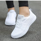 Women's Sneaker 2024 New Fashion Breathable Trainers Comfortable Sneakers Mesh Fabric Lace Up Women's Tennis Shoes For Women