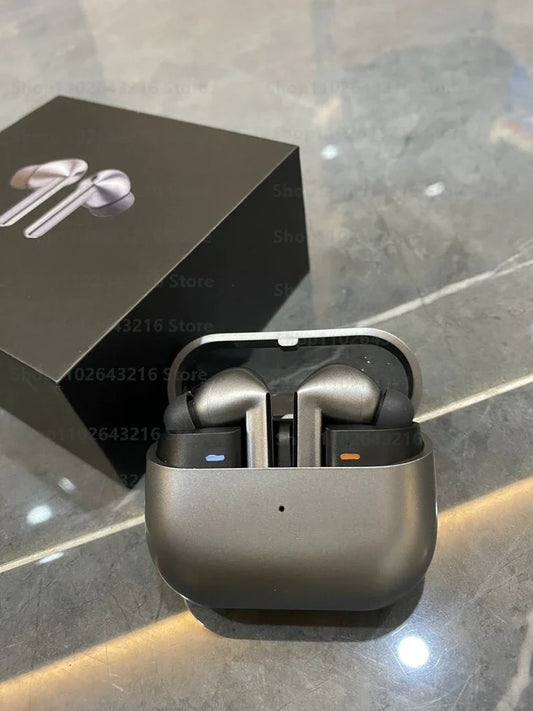 Для Galaxy Buds 3 Pro бездротова зарядка бездротові навушники з шумозаглушенням, внутрішньоканальні, з ефектом занурення, HIFI звук, гарнітура для Android та iOS