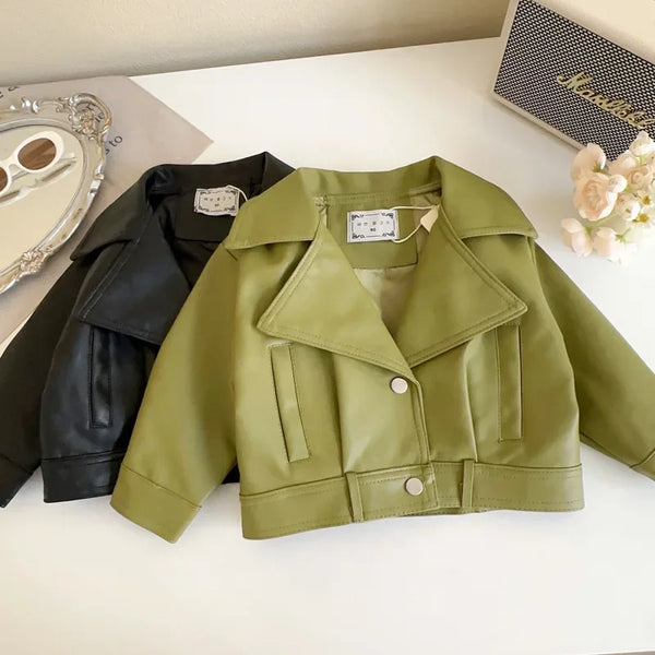Kids Coats Foreign Style Diagonal Zipper Long Sleeve Jacket Top Winter Clothes for Girls Boys Jacket Baby Girl Clothes