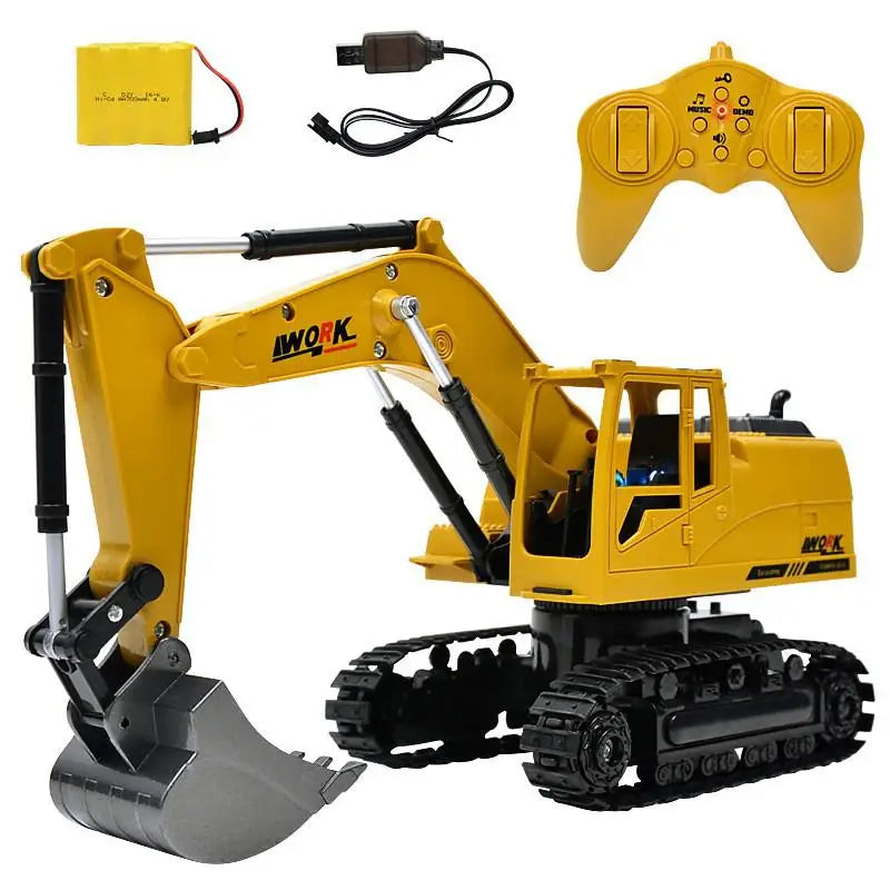 RC вантажівка 2.4G Великий RC самоскид з нахилом кузова, пульт дистанційного керування, радіокерований вантажівка, радіокерований причіп, радіокерований контейнеровоз, радіокерована іграшкова машина C15