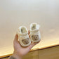 Cute Bear Soft Sole Comfortable Sandals for Infants and Toddlers Baotou Anti Kick First Step Shoes 0-18 Months