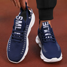 Men's Summer Flat Shoes Breathable Mesh Fashionable Casual Shoes Outdoor Multifunctional Jogging Training Tennis Sports Shoes