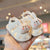 Cute Rabbit Child's Girls Boys Casual Shoes Summer Cartoon PU Sandals For Baby Children Soft Bottom Kids Walk Shoes With Sound