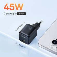 Baseus Picogo 45W USB Charger PD QC 3.0 Fast Charger Quick Charger For iPhone 16 15 14 Pro Travel Phone Charger for Samsung S24