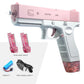 New Water Gun Electric M416 Pistol Shooting Toy Full Automatic Summer Beach Outdoor Fun Toy For Children Boys Girls Adults Gift