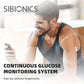 Глюкометр Sibionics з 24-годинним моніторингом у реальному часі, тестер для діабету, сенсор рівня цукру, медичний монітор для дому, сканер без проколу пальця
