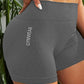 Women High Waist Workout Shorts Yoga Short Pant