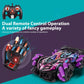WLtoys F1 Drift RC автомобіль з LED підсвіткою, музикою, 2.4G радіокеруванням жестами рукавички, спреєм, трюковий автомобіль 4WD, електрична іграшка для дітей
