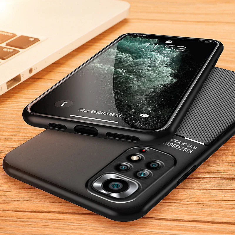 Магнітний чохол для Xiaomi Redmi Note 11 10 9 8 Pro 5 7 8T 11S 10S 9S 10T 9T 7A 8A 9A 9AT 9C NFC 10C ударостійкий силіконовий чохол