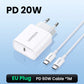 UGREEN Швидка зарядка 4.0 3.0 QC PD Зарядний пристрій 20W QC4.0 QC3.0 USB Type C Швидкий зарядний пристрій для iPhone 16 15 14 Pro Xiaomi Телефон PDCharger