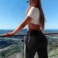 S-3XL Stretch Skinny Denim Women's Jeans Mid Waist Pants Blue Retro Washed Elastic Slim Pencil Trousers