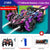 WLtoys F1 Drift RC автомобіль з LED підсвіткою, музикою, 2.4G радіокеруванням жестами рукавички, спреєм, трюковий автомобіль 4WD, електрична іграшка для дітей