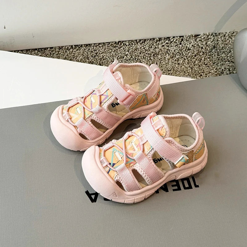 Children Barefoot Sandals Summer Baby Boys Girls Beach Shoes Camouflage Kids Sneakers Soft Sole Non-slip Outdoor Sports Shoes