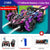 WLtoys F1 Drift RC автомобіль з LED підсвіткою, музикою, 2.4G радіокеруванням жестами рукавички, спреєм, трюковий автомобіль 4WD, електрична іграшка для дітей