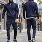 Casual Tracksuits Mens Autumn Fashion Side Striped Jackets And Pants Two Piece Sets For Men Sports Fitness Sweatsuits Streetwear