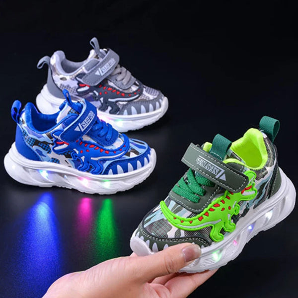 Spring Kids Shoes New Fashion Cartoon Casual Shoe Comfort Soft Sole Breathable Boy Shoes Simple Classic Lightweight Kid Sneakers