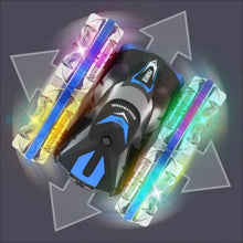 Rc Cars Double Sided Dual 4WD Remote Control Stunt Car Light Wheel Watch Gravity Sensing Amphibious Car Toy Gifts for Children