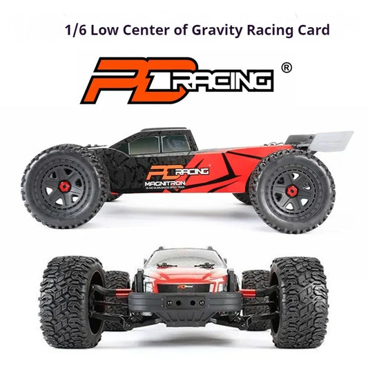 PD RACING 1/6 MAGNITRON 6S RTR Безщітковий Внедорожник Стант-Трак РК Електрична Модель Автомобіля з Дистанційним Керуванням